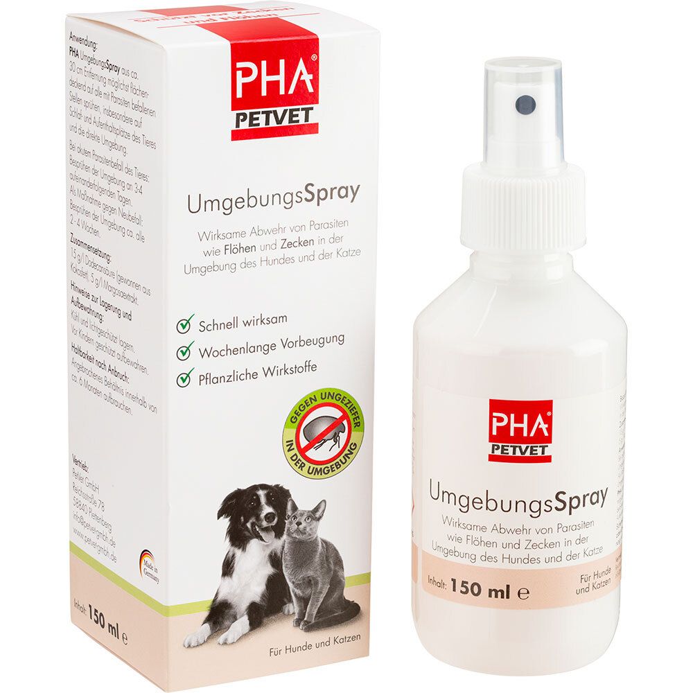 PHA UmgebungsSpray für Hunde und Katzen