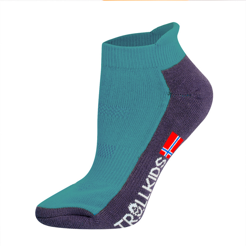 Trollkids Kinder Hiking Low Cut II 2er Pack Socken