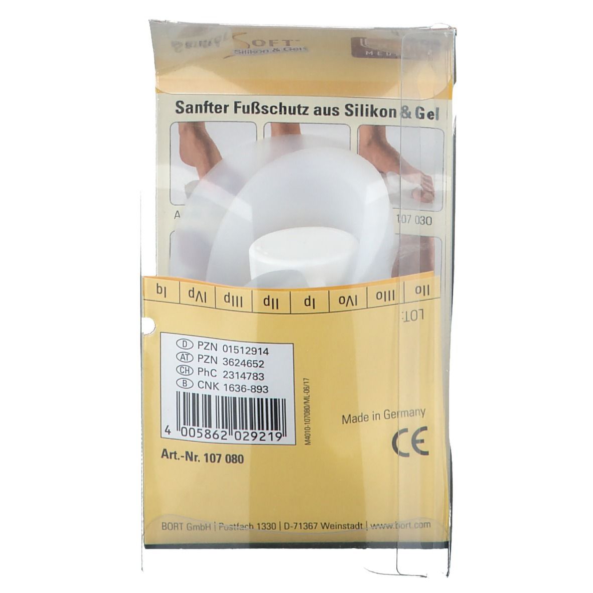 BORT PediSoft® Vorfusspolster