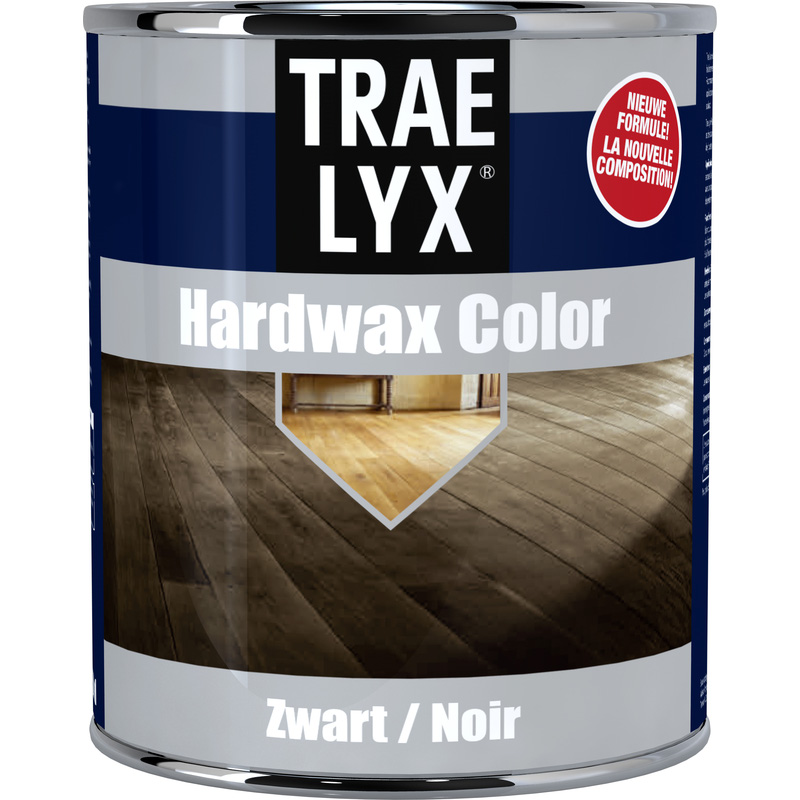Trae Lyx hardwax Color 750ml zwart