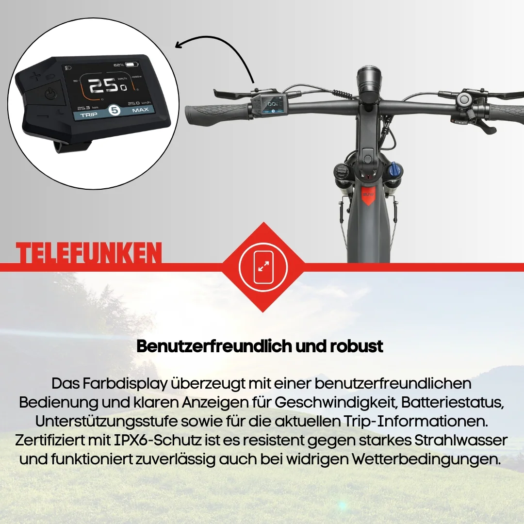 TELEFUNKEN SUV700 E-SUV-Bike 29