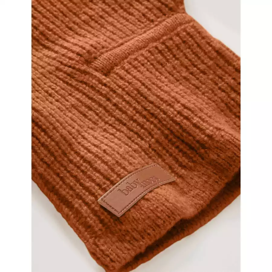 BabyMocs Mütze Vegan rot