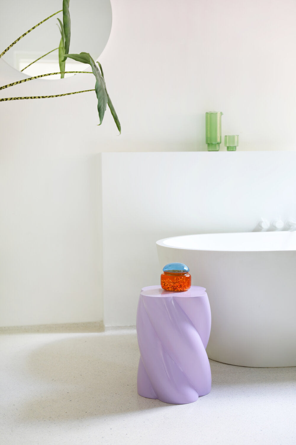 &Klevering  Marshmallow sidebord - lilla