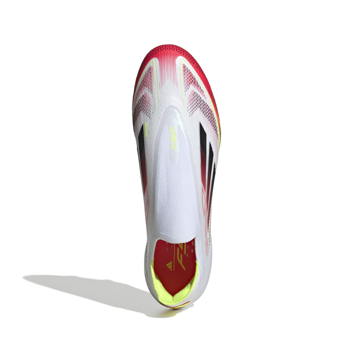 Adidas F50 Elite Veterloze Gras Voetbalschoenen (FG) Wit Rood Zwart Geel