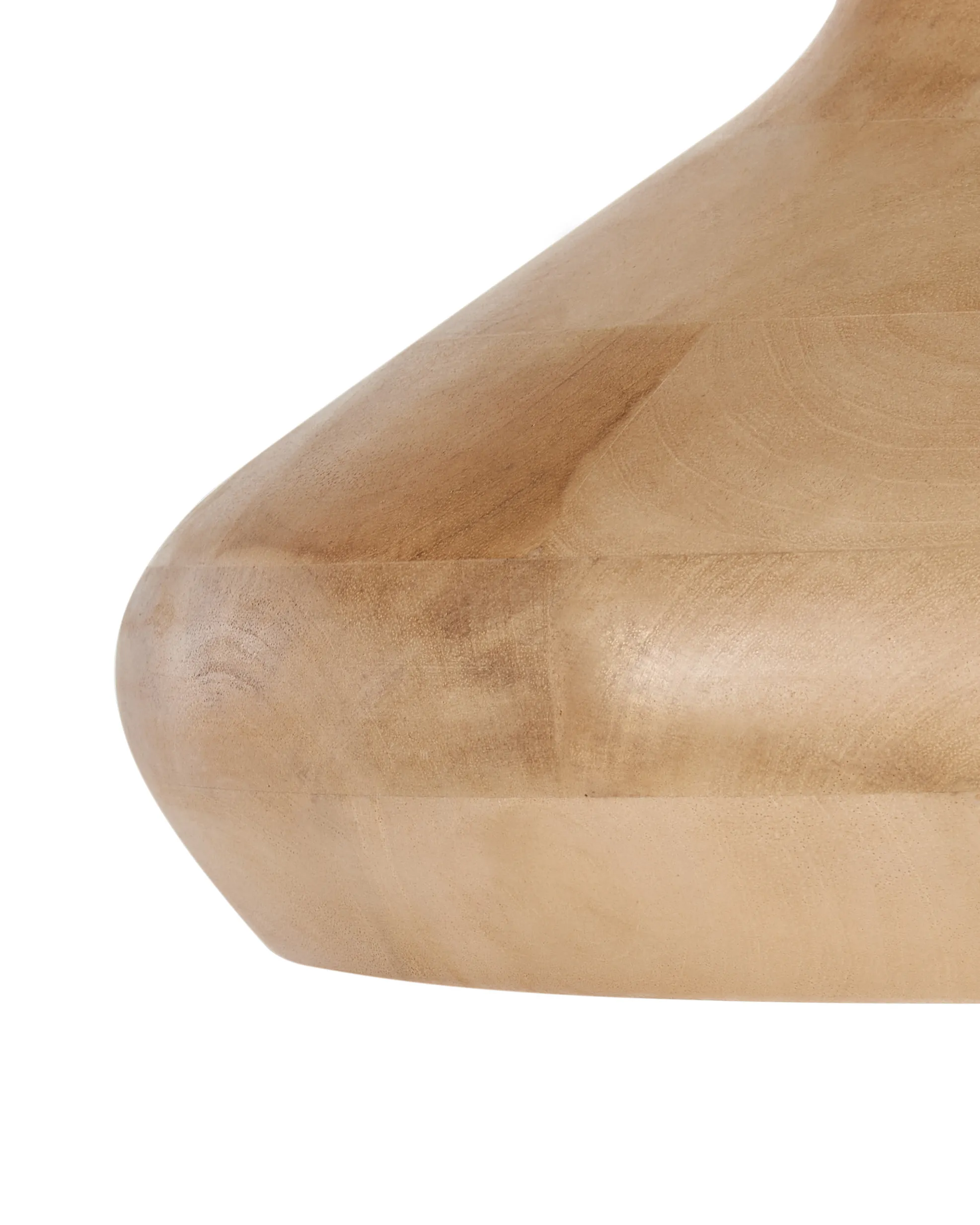 Hanglamp RAWI Mangohout Lichtbruin