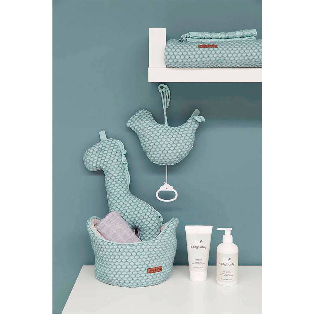 Sun muziekdoos vogel stone green