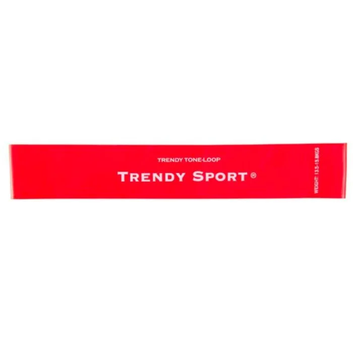 Sports Pharma Unisex Hjemmetræning Trendy Tone Loop Band Rød