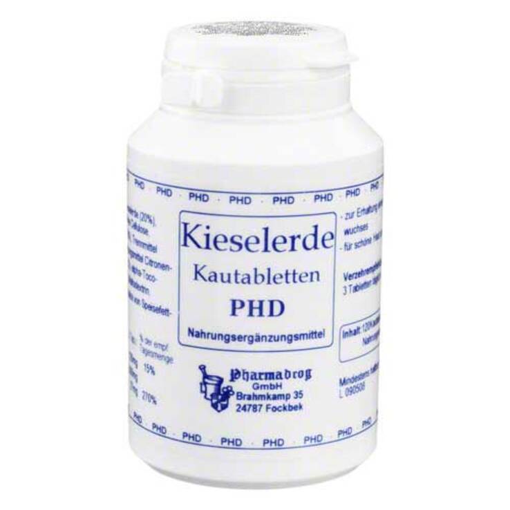 Kieselerde Kautabletten PHD, 120 St