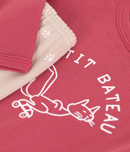 Pyjama garçon manches longues en coton