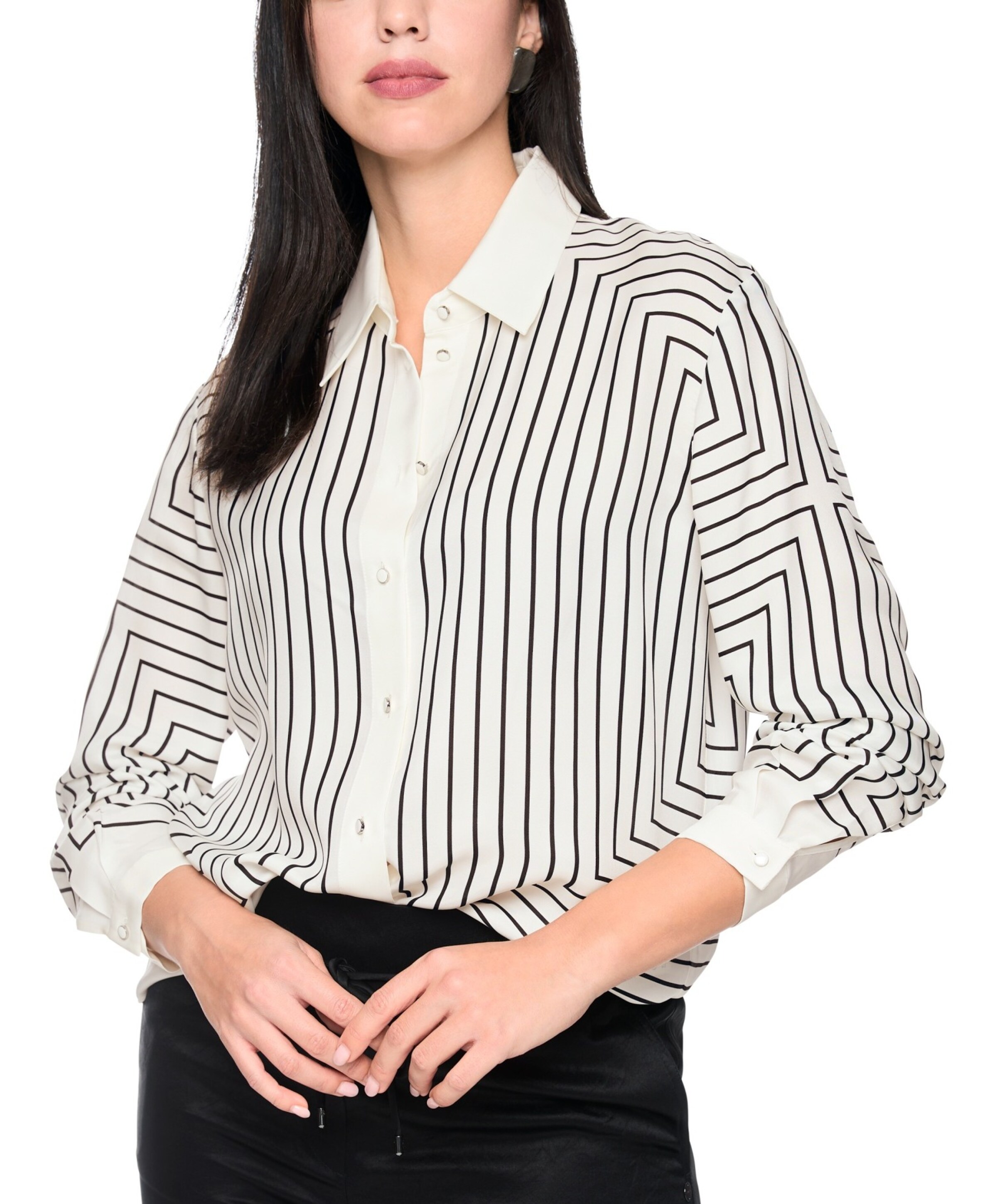 Marc Cain Dames blouse wit