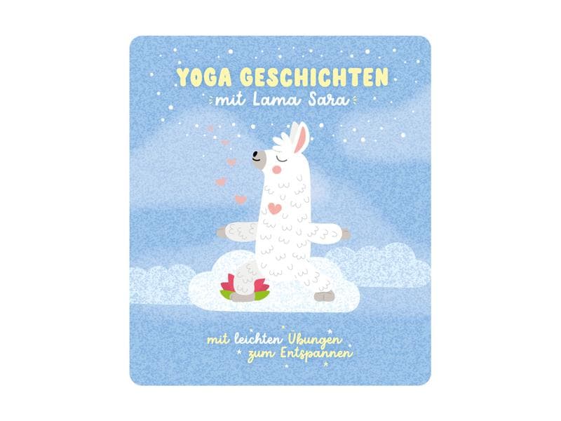 Tonies Hörbuch Yoga-Geschichten mit Lama Sara Hörspiel mit leichten Übungen zum Entspannen