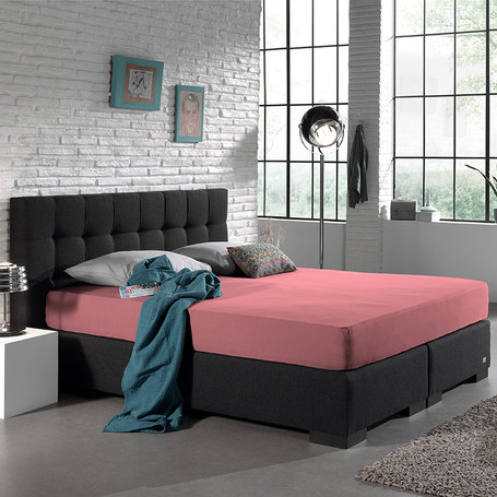 HC Dubbel Jersey Hoeslaken - Roze