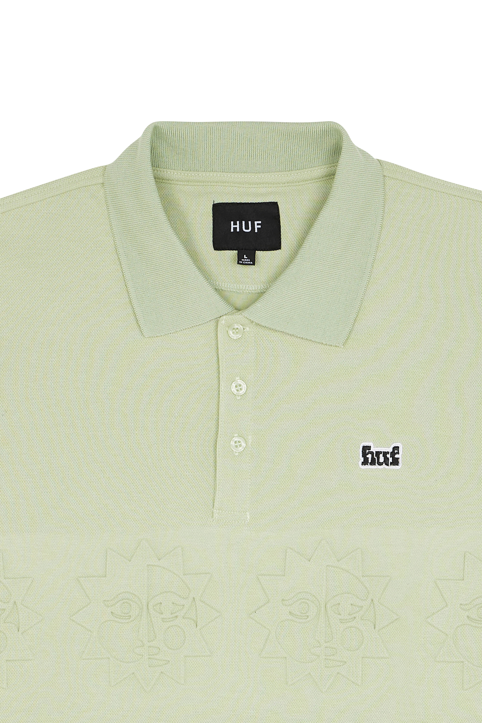 HUF Polo BRIGHTER DAYS Vert