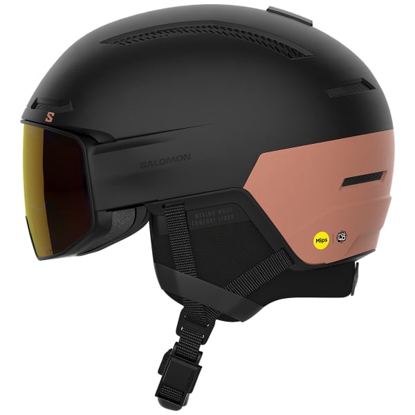 Casque de ski SALOMON DRIVER PRIME SIGPHOTO MIPS BLK/ROSE GOLD METALLIC