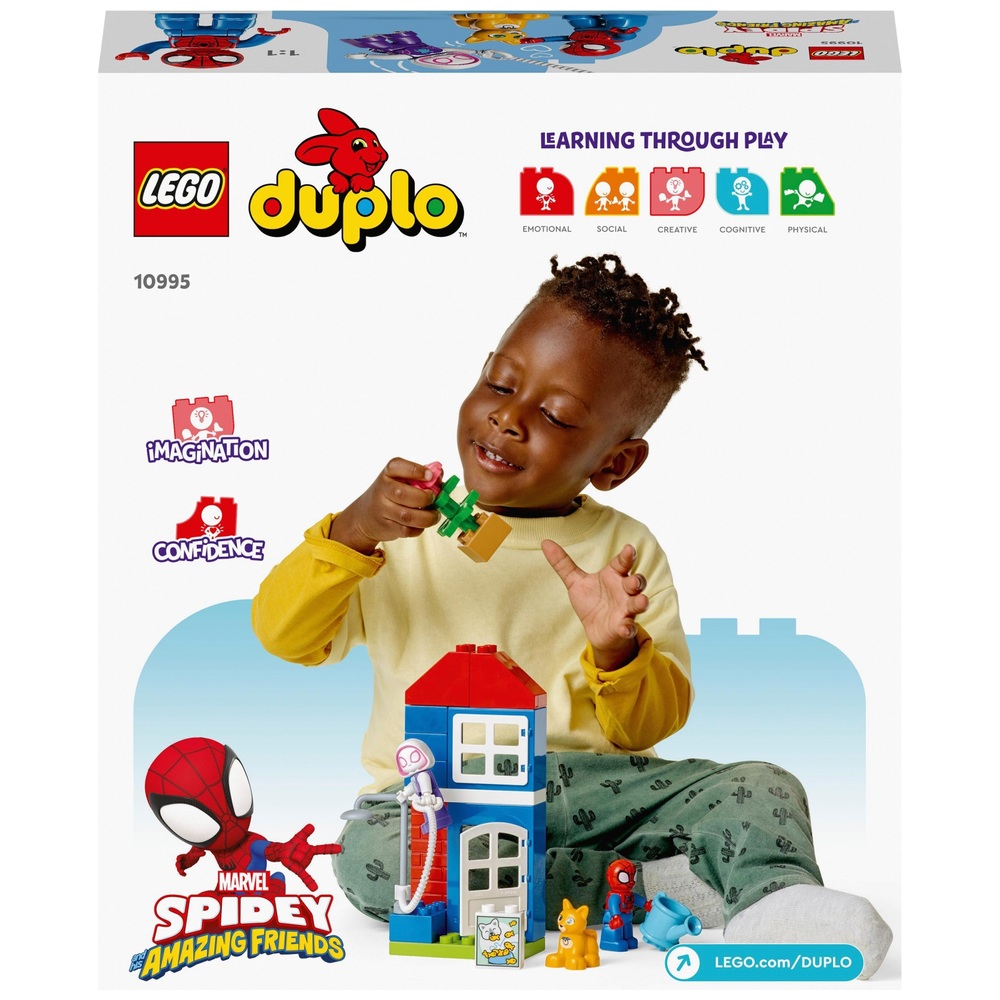 LEGO DUPLO 10995 Marvel Spider-Mans Haus Bauspielzeug