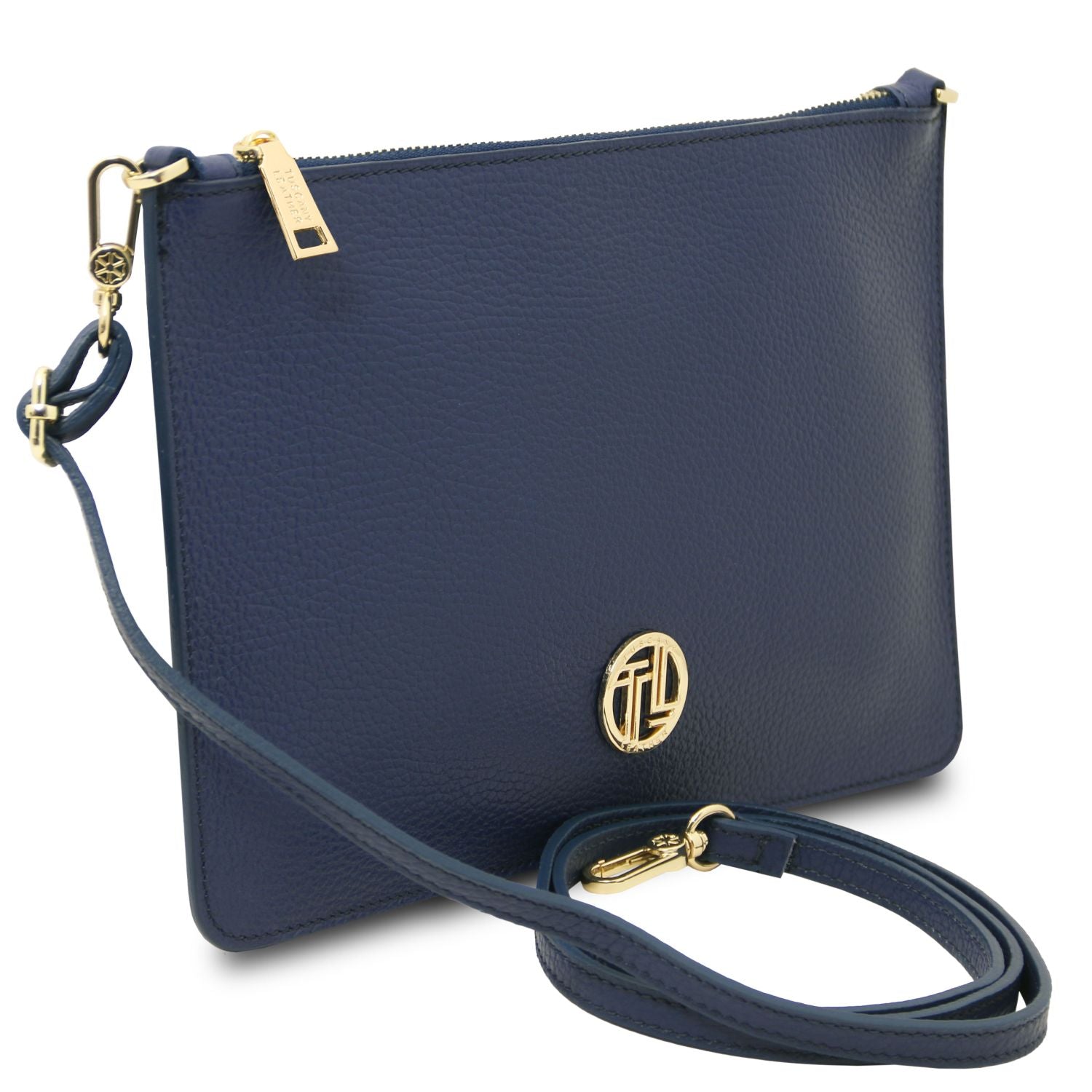 TL142461 – Diva – leren Clutch with chain strap