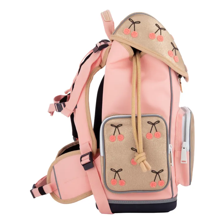 Jeune Premier Sac à Dos Ergomaxx Cherry Pompon | Doré