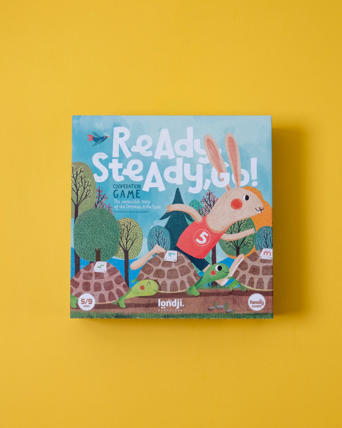 Brettspill Barn 5år+ – Lagspill “Klar, Ferdig, Gå!” | Ready Steady Go!
