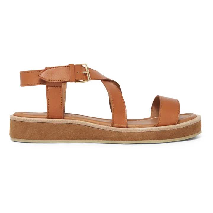 Anthology Paris Sandales Otte Cuir | Camel