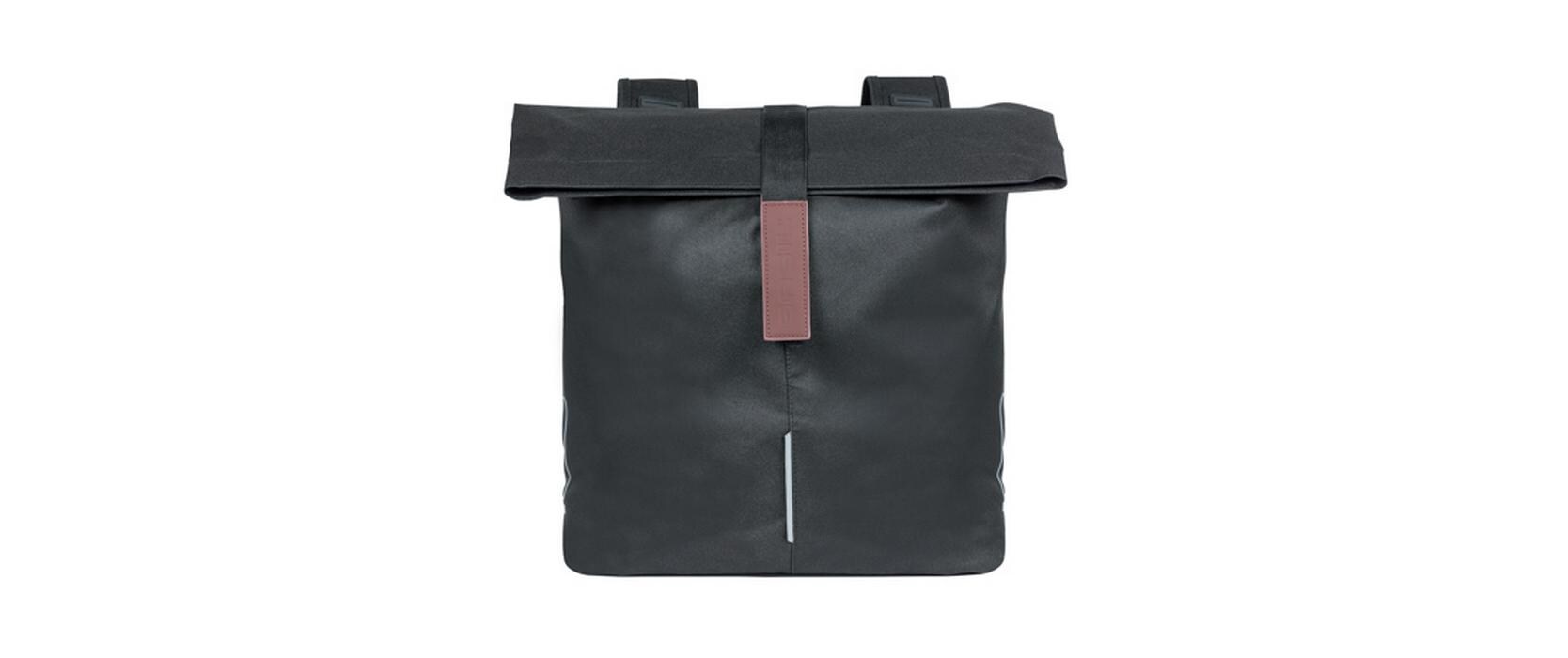 Doppelseitentasche City SchwarzDoppelfahrradtasche 28-32 L