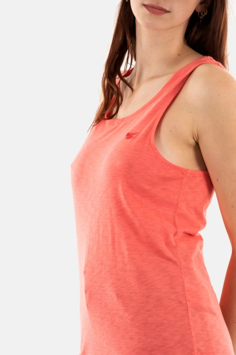 Débardeurs superdry scoop neck tank ou3 sugar coral