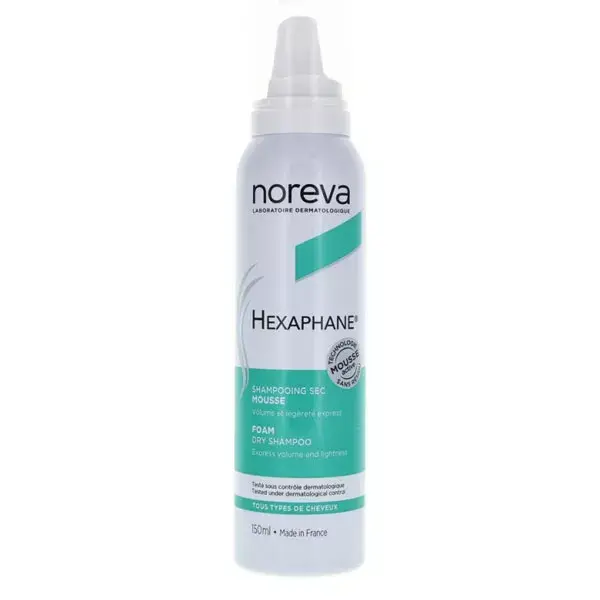 Shampoo em espuma seca Noreva Hexaphane 150ml