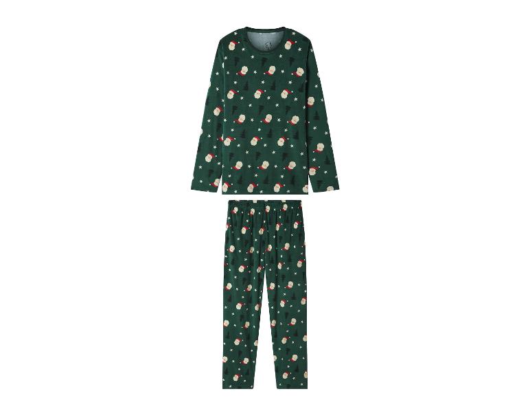 Velours heren kerstpyjama