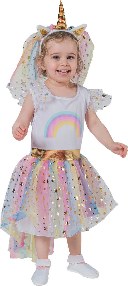 DEGUISEMENT LA PETITE LICORNE TAILLE 3-4 ANS