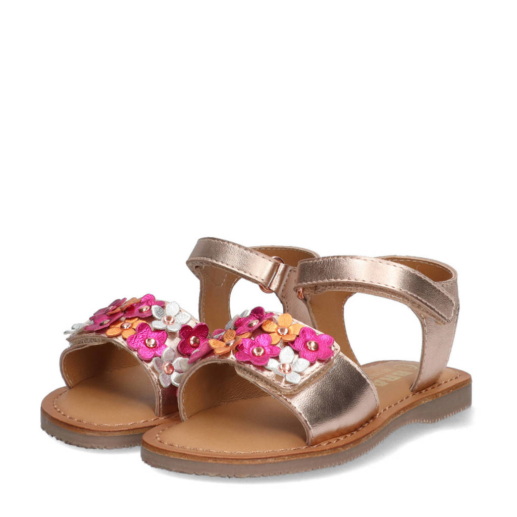 Braqeez Cally Callleren sandalen lichtroze
