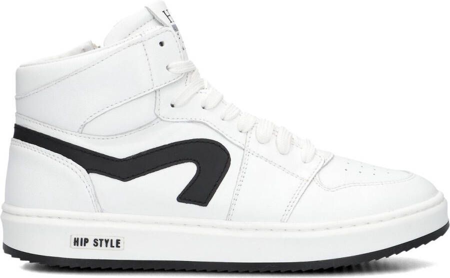 Hip H1965 Sneakers Jongens Leren Sneaker Wit