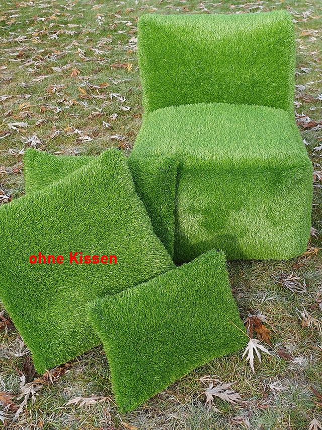 Outdoor-Figur Sessel mit Rückenlehne, UV-beständig