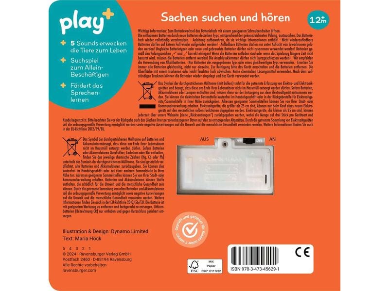 play  Mein allererstes Soundbuch: Tierkinder Tier-Such-Spass mit süssen Geräuschen