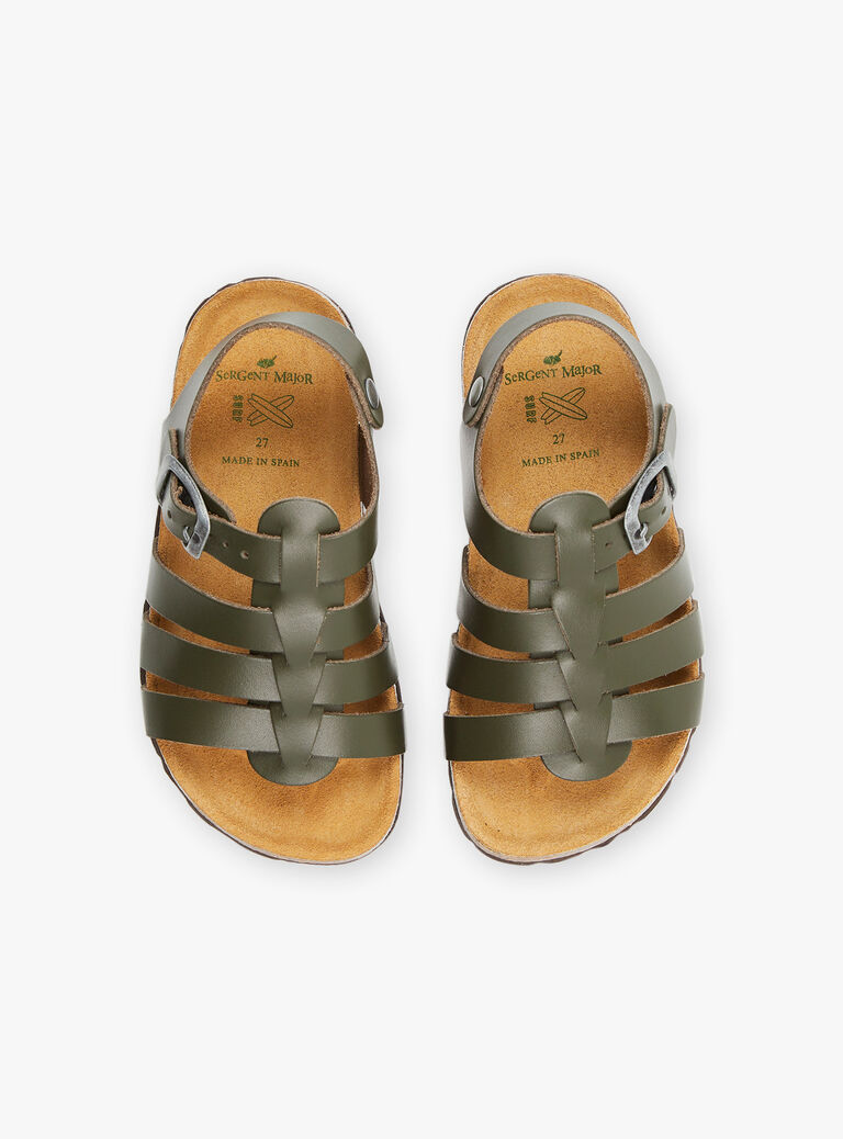 Sandales Kaki