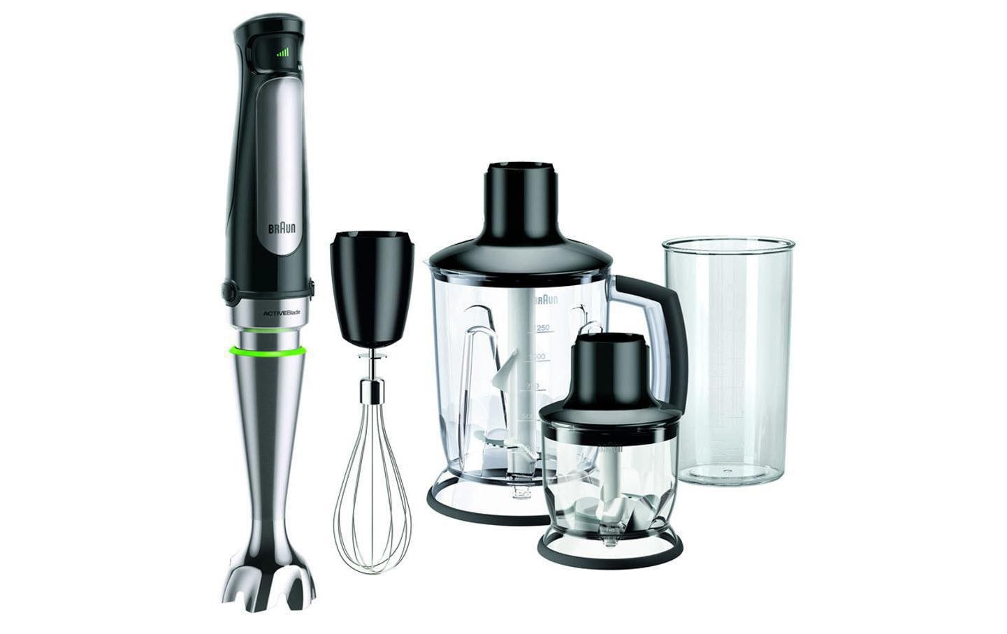 Stabmixer MultiQuick 7 MQ7045X Silber/SchwarzStabmixer-Set