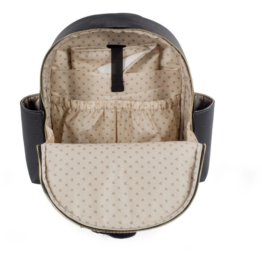 pasito a pasito Wickelrucksack Sterne  schwarz