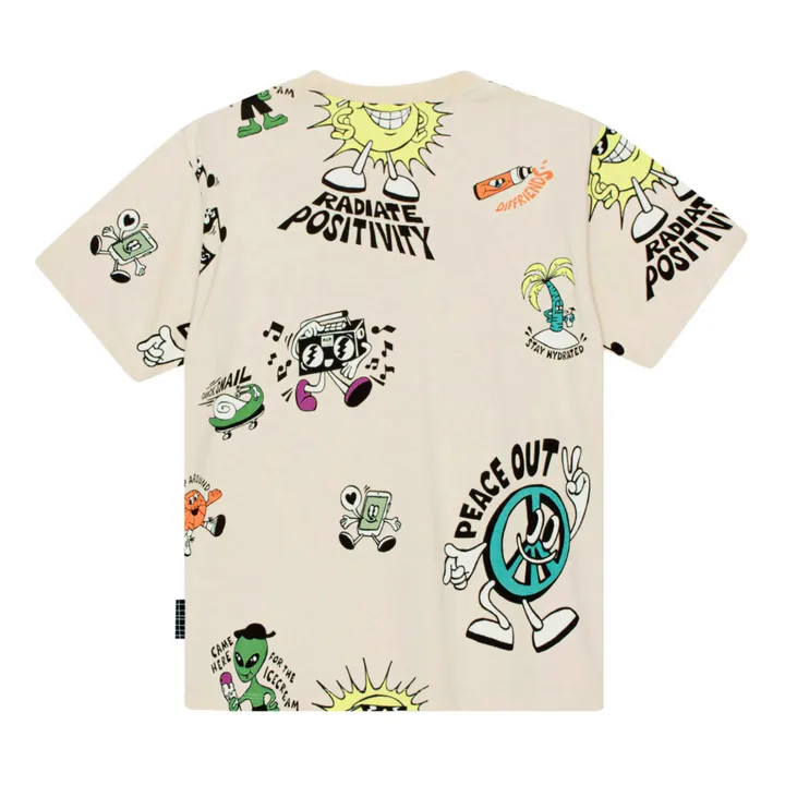 Molo T-Shirt Rodney Diffriends Coton Bio | Beige