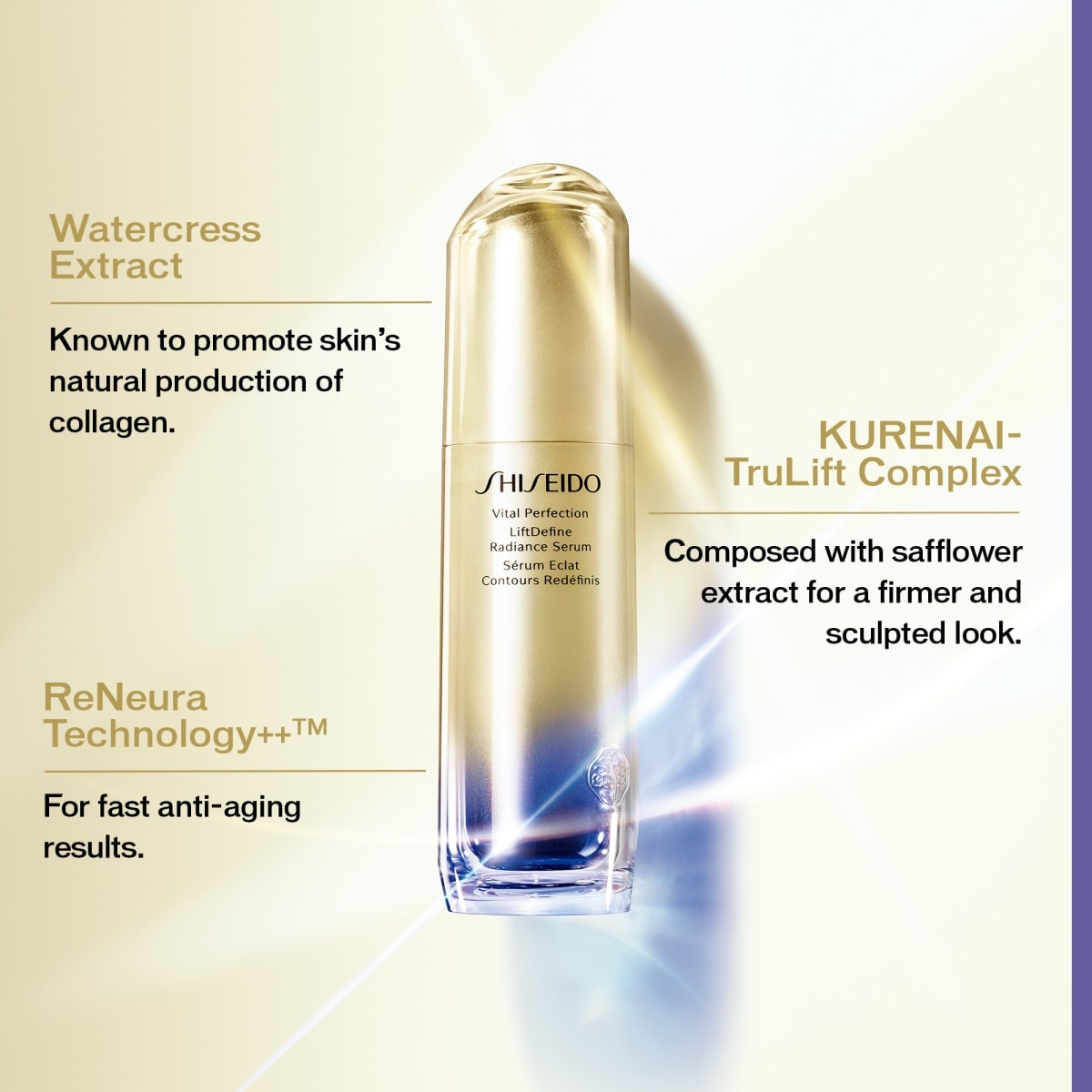 SHISEIDO Vital Perfection Sérum Eclat Contours Redéfinis