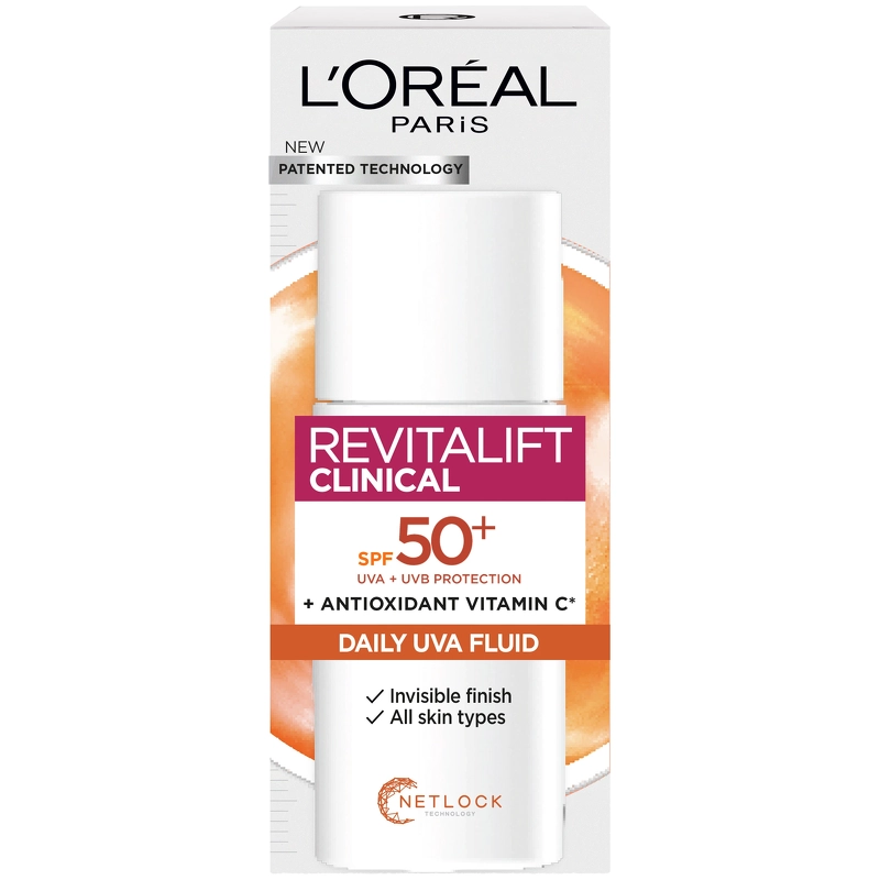 L'Oréal Paris Revitalift Clinical Daily UVA Fluid SPF 50+ - 50 ml