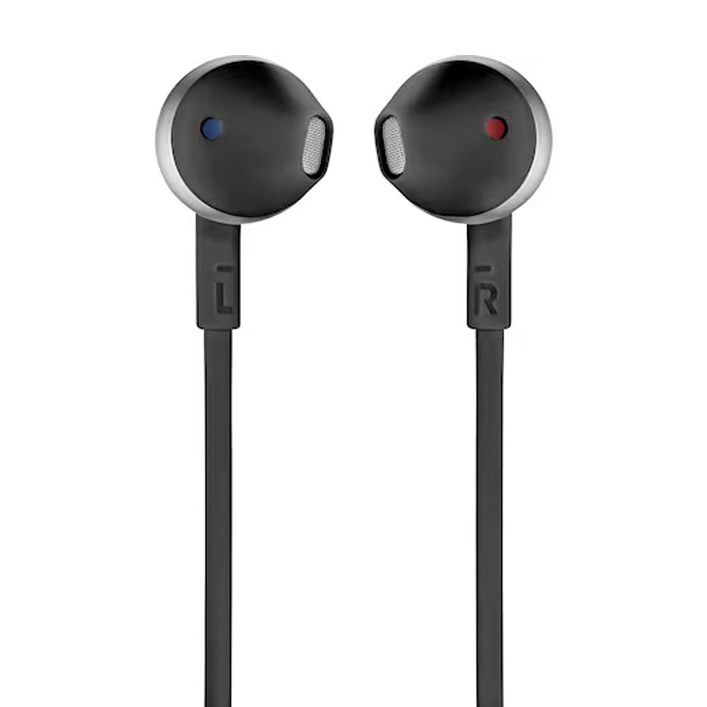 T205 In-Ear Kopfhörer 3.5mm Klinken Anschluss mit Mikrofon (JBLT205BLK) - Schwarz