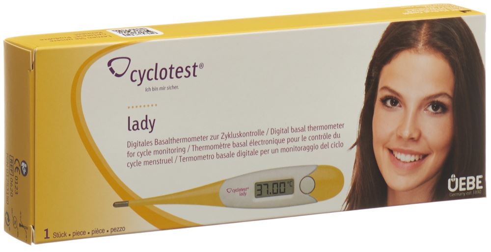 CYCLOTEST lady Frauen Thermometer Digital 1 Stk