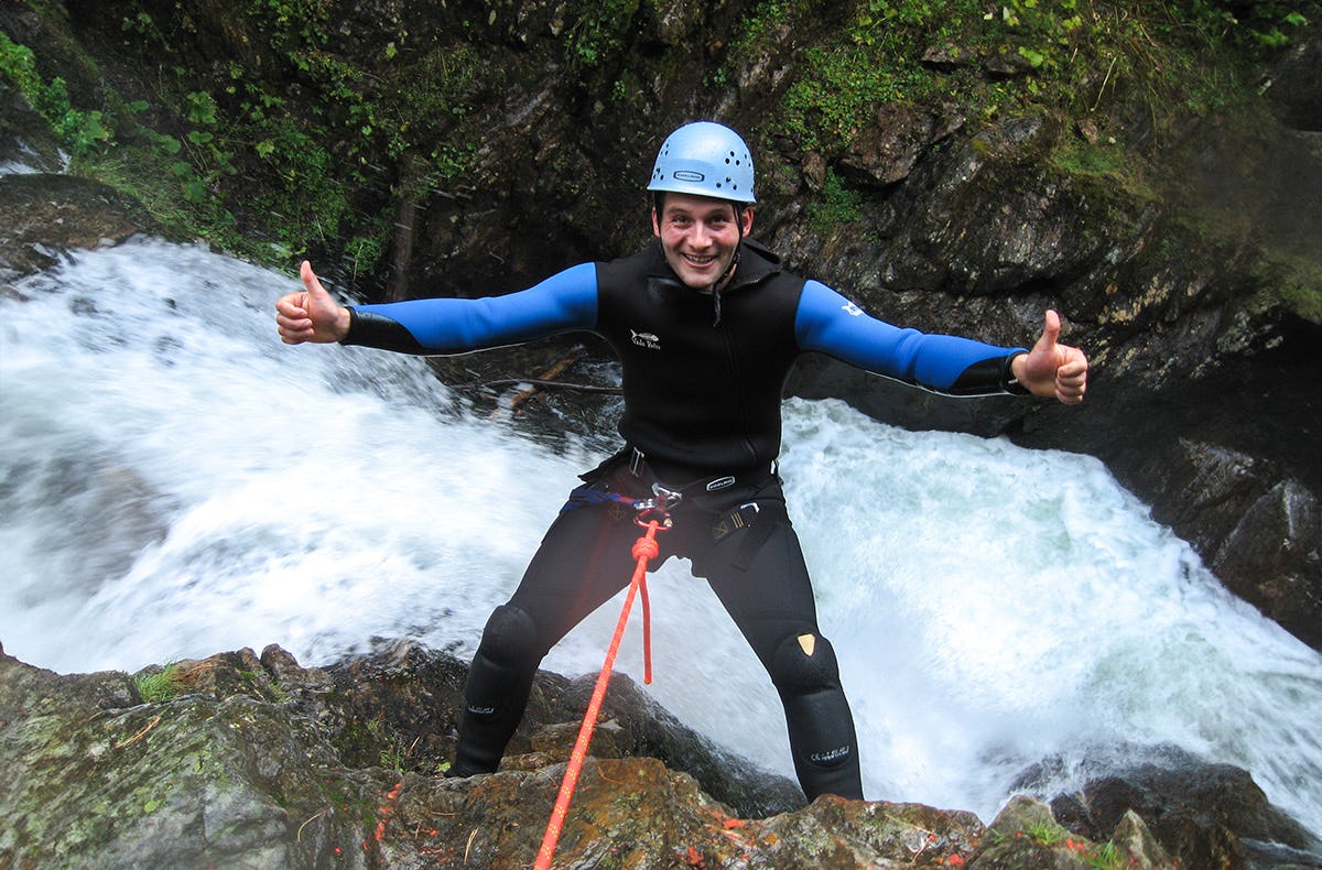 Canyoning für Einsteiger im Ötztal