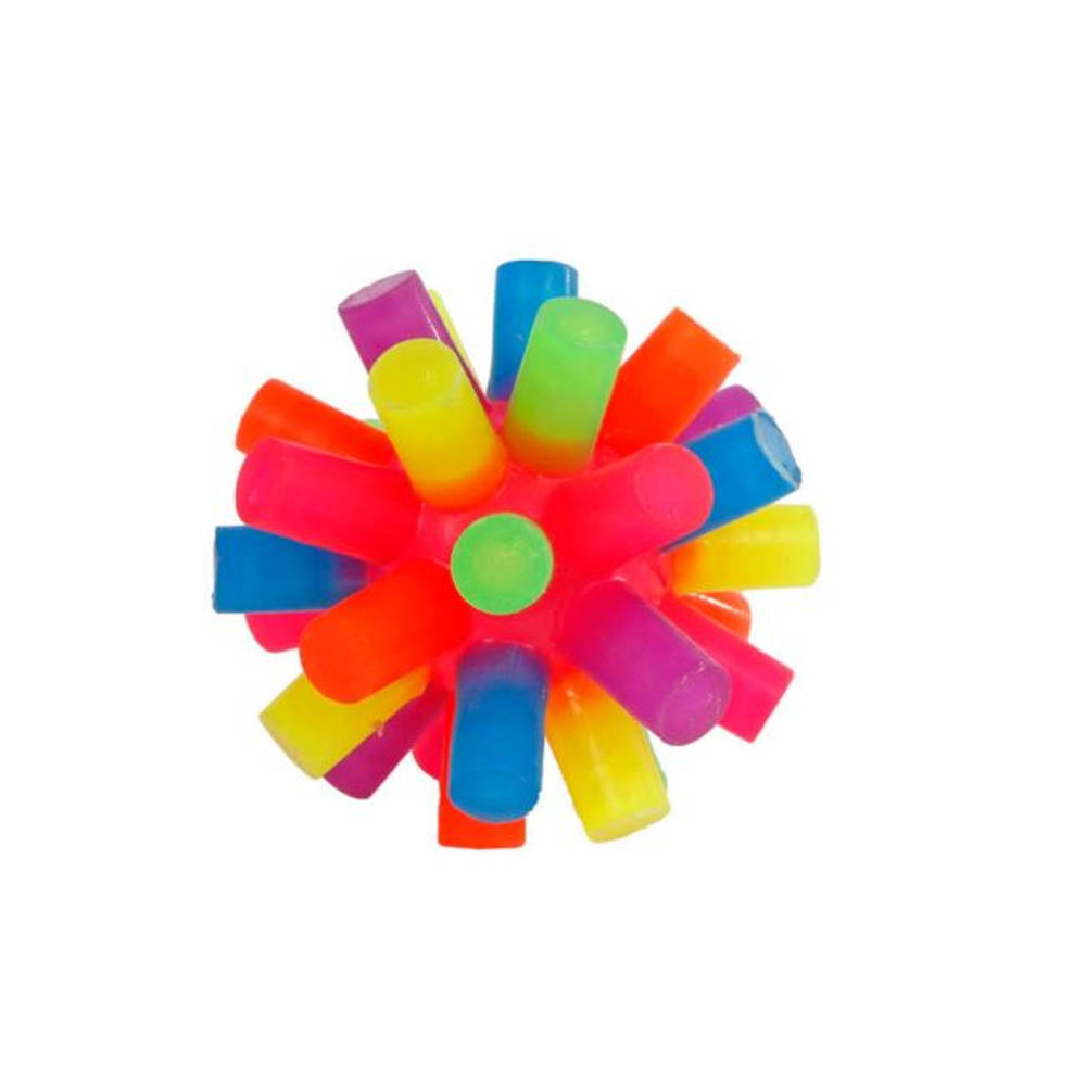 Stuiterbal Pogo met licht - 7,8 cm