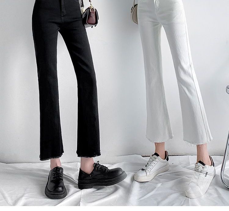 Denimot - Cropped Boot-Cut Jeans (diverse ontwerpen)
