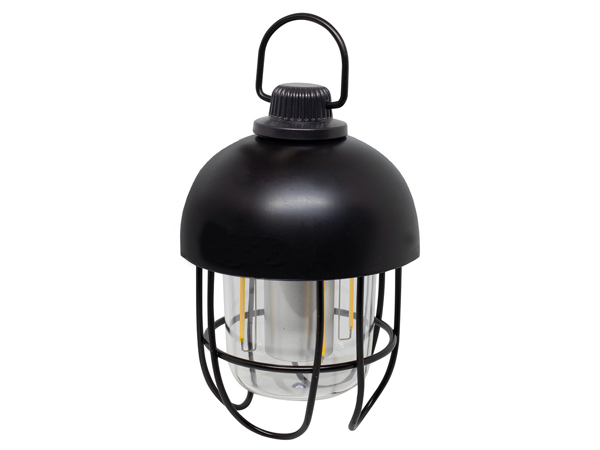 Eurotrail Tivo oplaadbare campinglamp - Black