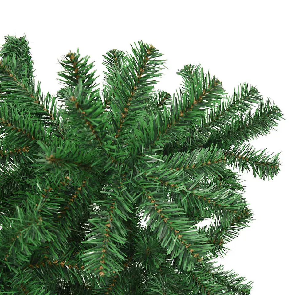 vidaXL Kunstkerstboom omgekeerd met standaard 180 cm groen