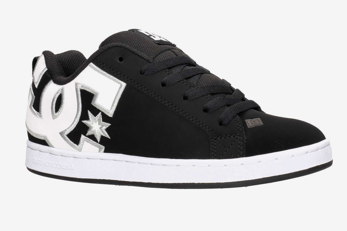 DC Court Graffik Schuh women (black white stencil)