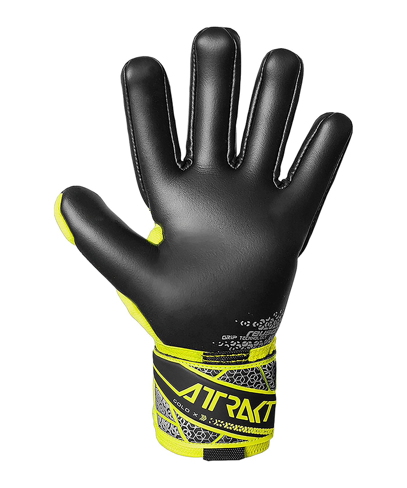 Reusch Attrakt Gold X NC TW-Handschuhe Gelb F2025