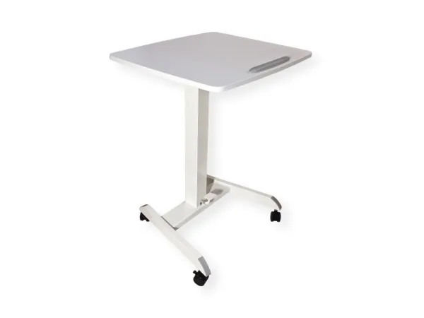 ROLINE PC-arbejdsbord, højdejusterbart, vipbart, hvidt (17.02.1548)