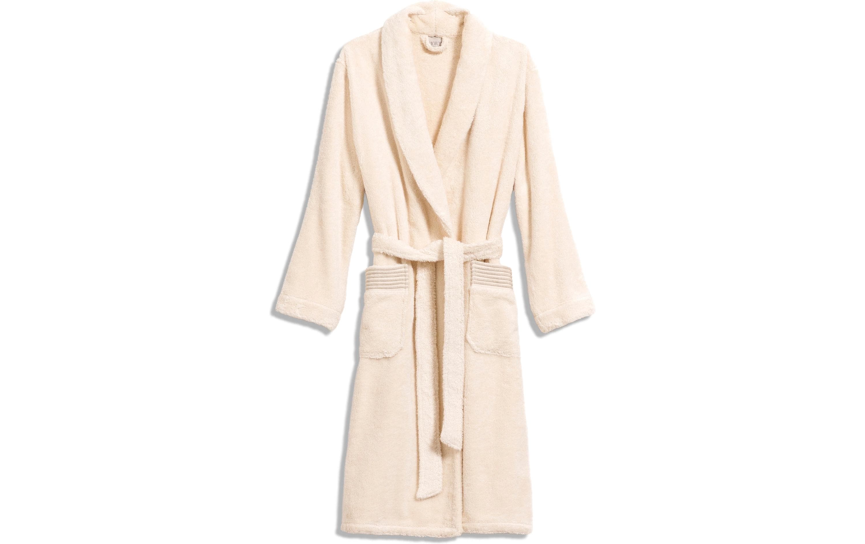 Bademantel Wellness XL, Nature<br>Schalkragenmantel