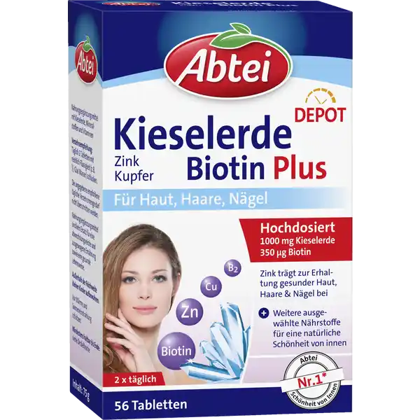 Kieselerde Biotin Plus